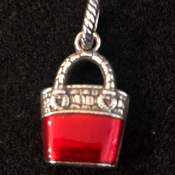 Brighton red purse charm. - Picture 1 of 8